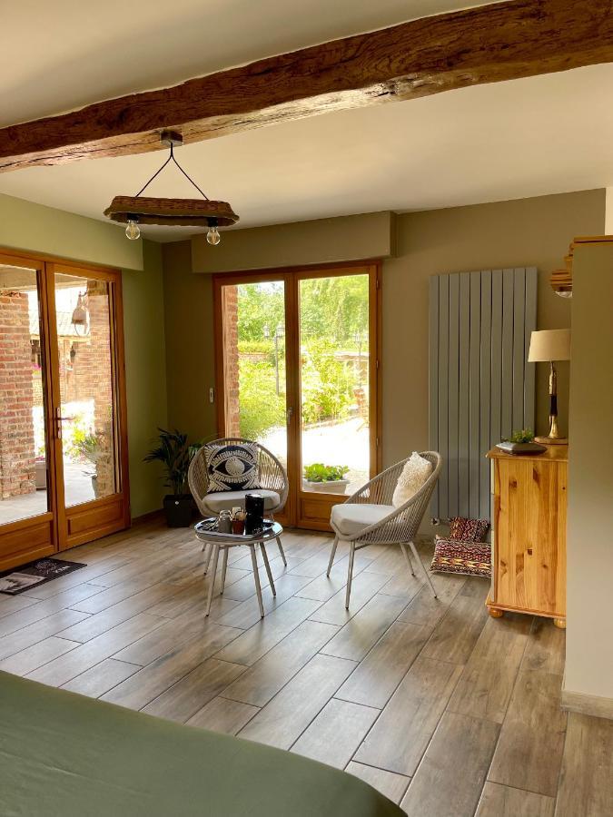 La Mesangeraie Gite Chambres D'Hotes Monts-en-Ternois Kültér fotó